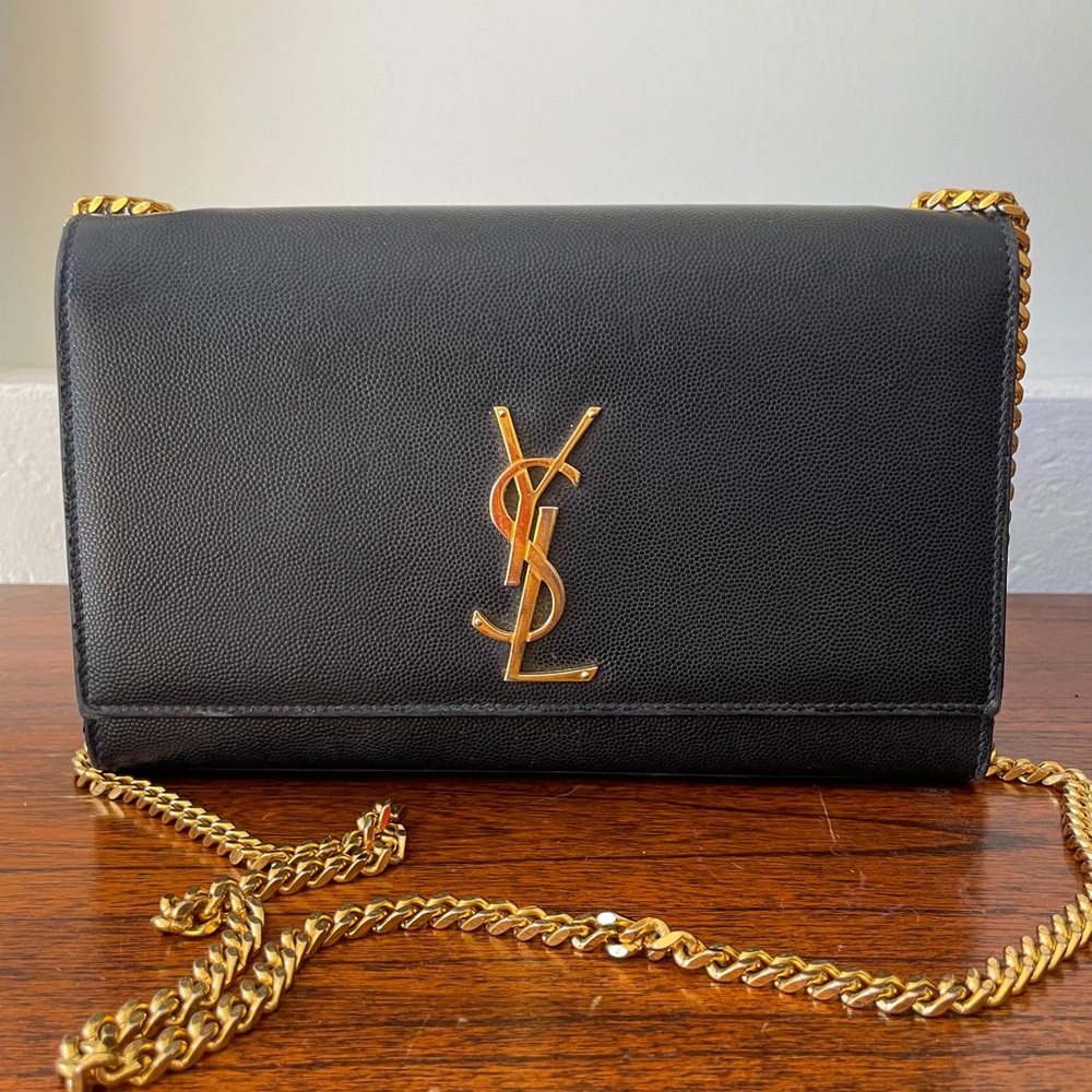 YSL Kate bag medium black